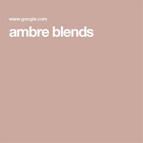 ambre blends dupe